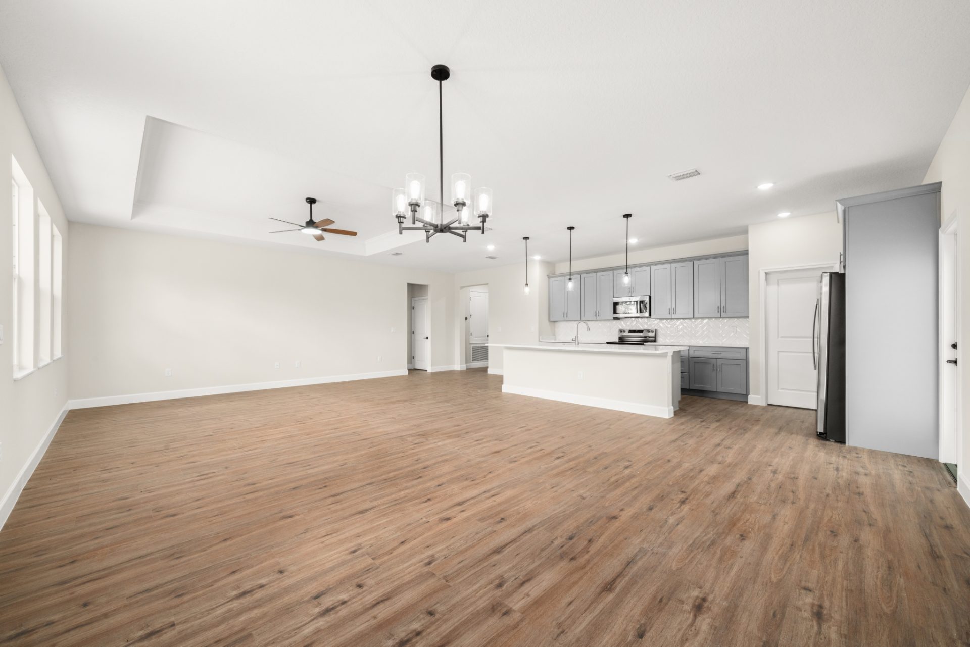 Oak great room