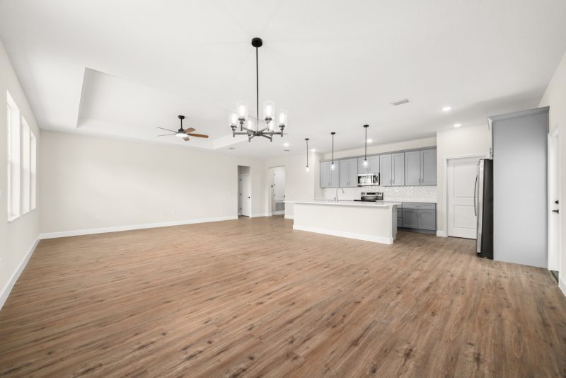 Oak great room