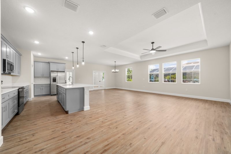 Oak great room