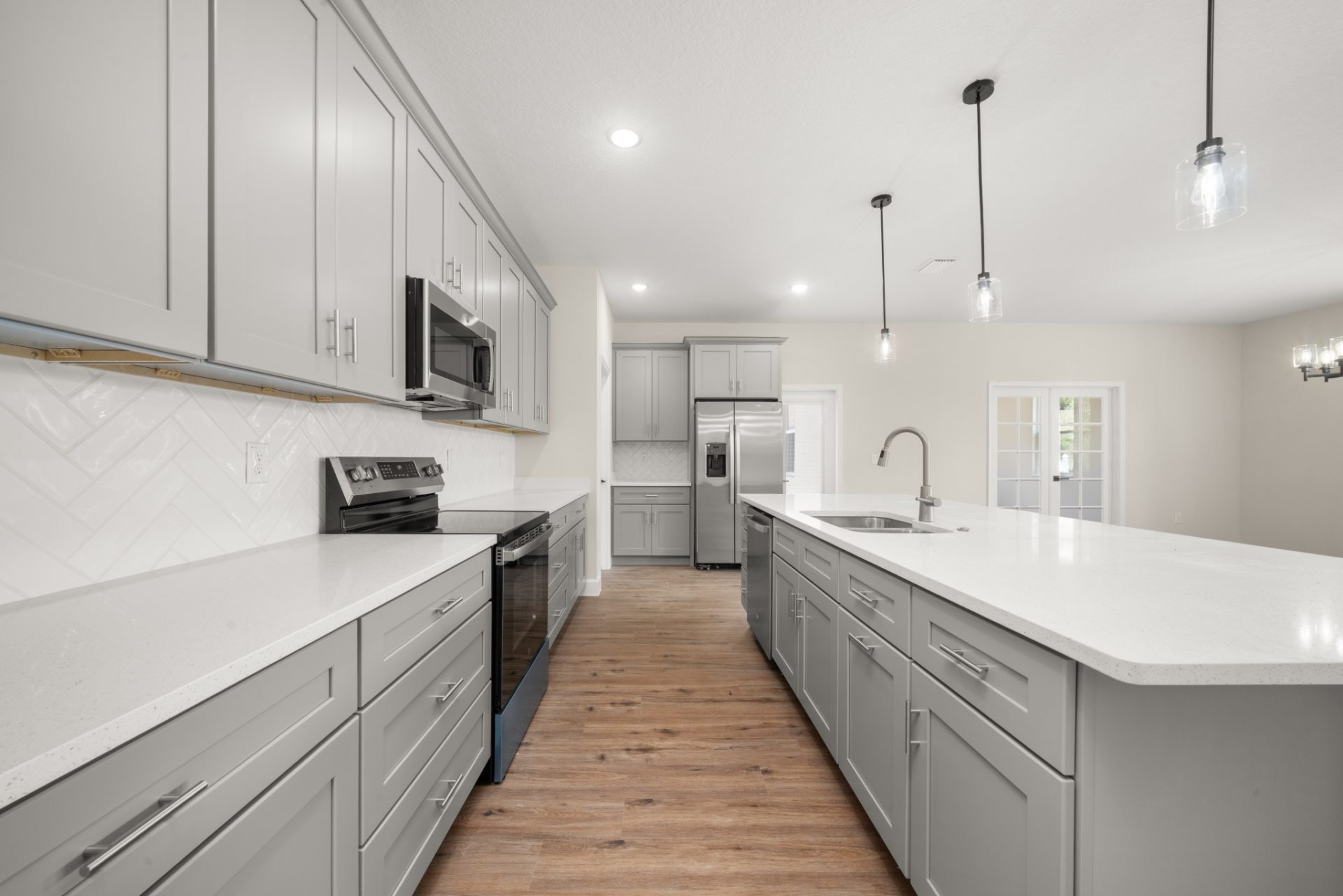 Oak kitchen